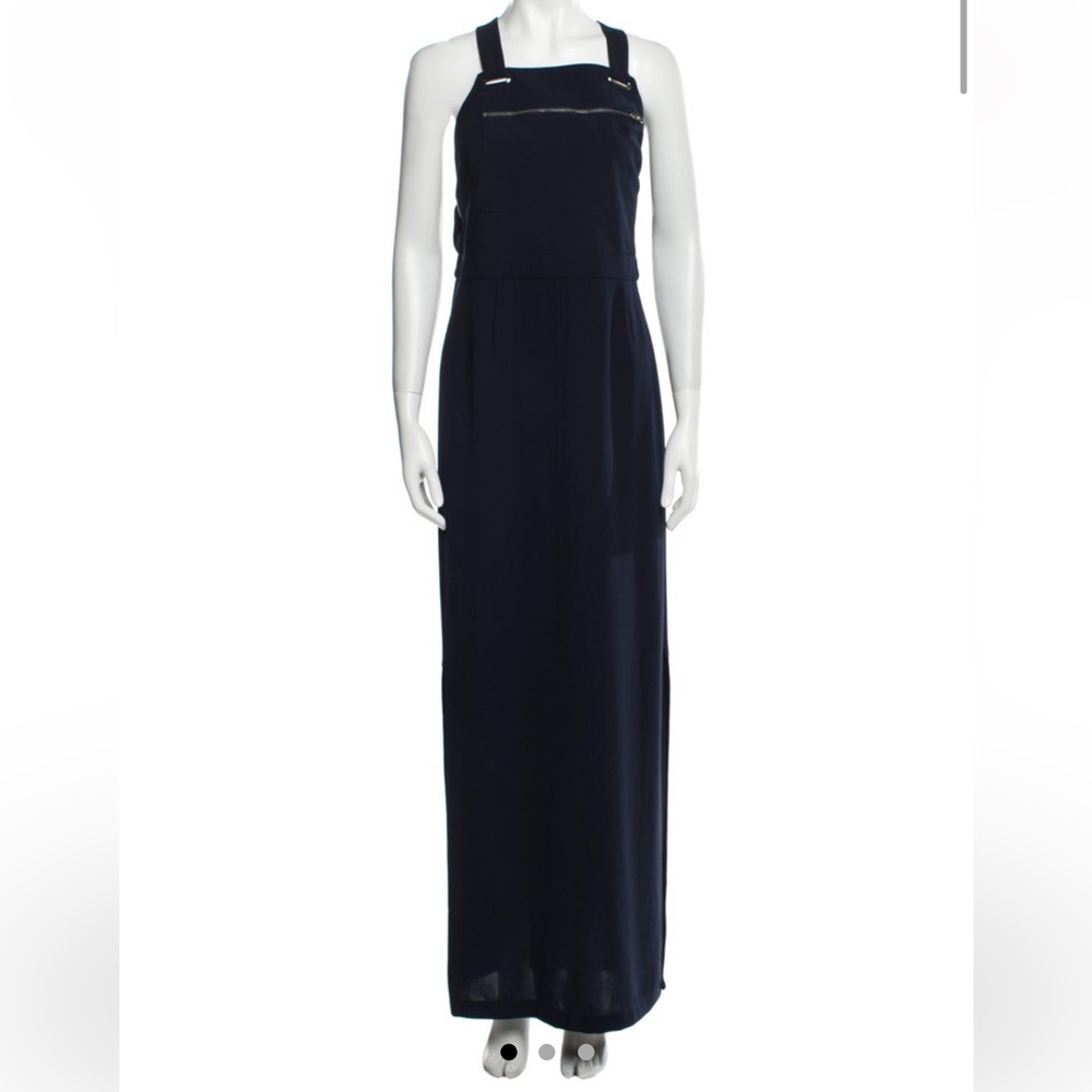 Nomia navy long dress